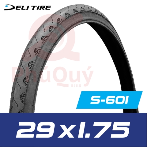 Vỏ Deli 29x1.75 (47-622) gai trơn có talon (VAT)