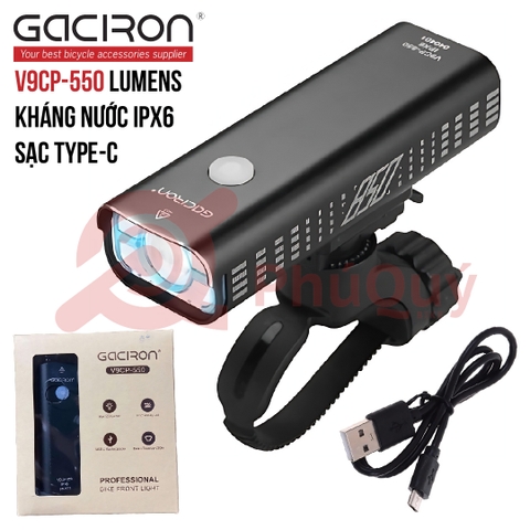 ĐÈN CHIẾU PHÍA TRƯỚC GACIRON 550LM BẢN QUỐC TẾ