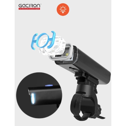 ĐÈN CHIẾU PHÍA TRƯỚC GACIRON 850LM BẢN QUỐC TẾ