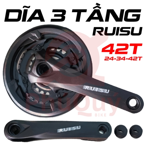 DĨA 3 TẦNG 42T RUISU