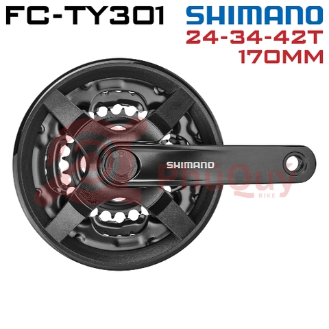 Đùi Dĩa SHIMANO 3 Tầng SHIMANO 42T 170mm FC-TY301