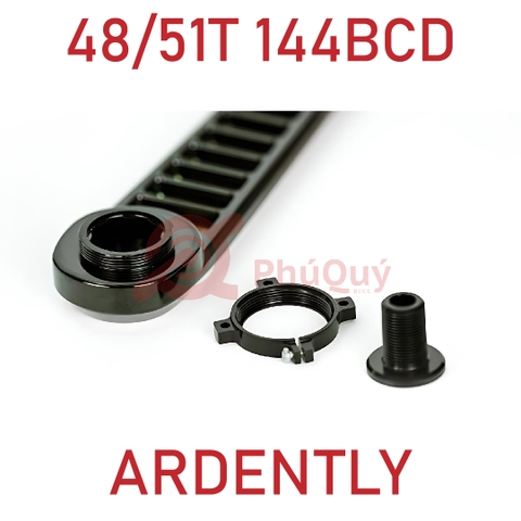 Dĩa FixedGear 1 Tầng ARDENTLY Đĩa Đặc 144BCD Kèm BB