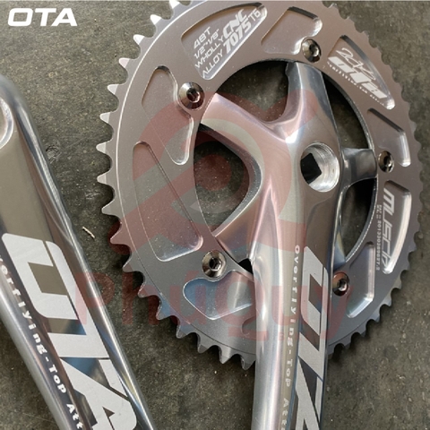 Dĩa FixedGear OTA Bạc 48T Cốt Vuông