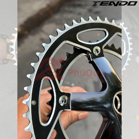 Dĩa TENDO R1 Trục Rỗng 53/39T Có BB