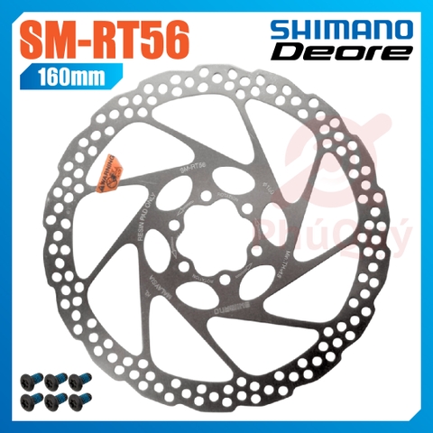 Đĩa Thắng SM-RT56 160mm HỘP Shimano Chính Hãng