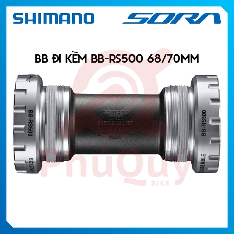 Giò Dĩa SORA R3000 50-34T 170mm Kèm BB