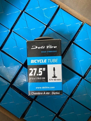 Ruột xe đạp Deli Tire 27.51.75/2.125 van Pháp 43mm F/V (VAT)