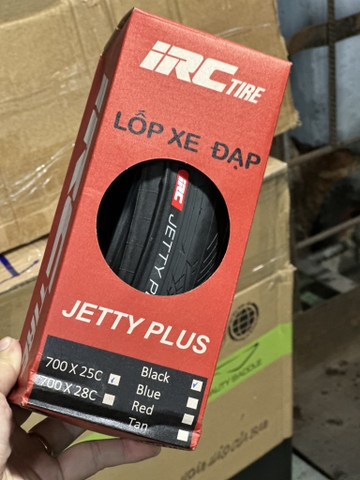 VỎ IRC 700x25c JETTY PLUS Kevlar Bead