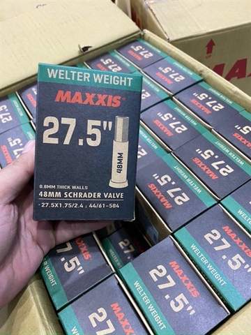 Ruột Maxxis VN 27.5x1.75/2.4 van xe máy A/V 48mm (VAT)