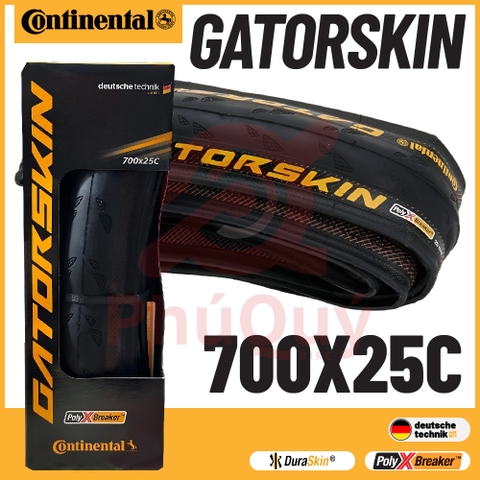 Vỏ Gấp Chống Đinh 700x25c Continental Gatorskin