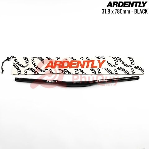 Ghi Đông Ngang City ARDENTLY 31.8 Dài 780mm ĐEN Dòng Cao Cấp
