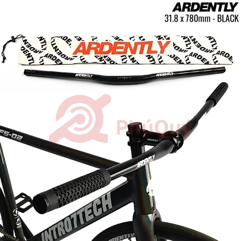 Ghi Đông Ngang City ARDENTLY 31.8 Dài 780mm ĐEN Dòng Cao Cấp