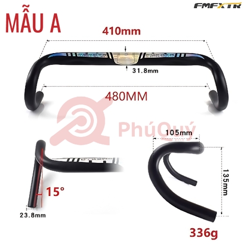 Ghi Đông Cuộc FMFXTR 31.8 Tem 7 Màu
