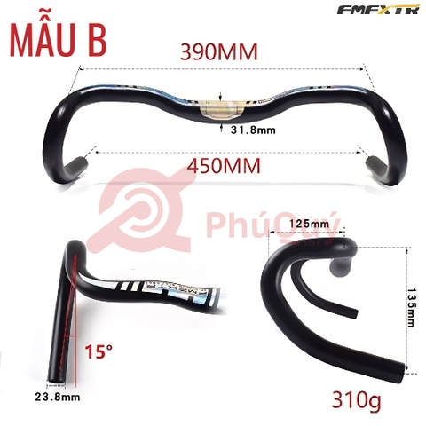 Ghi Đông Cuộc FMFXTR 31.8 Tem 7 Màu