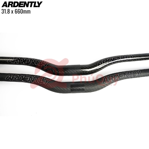Ghi Đông Én Dài Carbon ARDENTKY 31.8 660mm