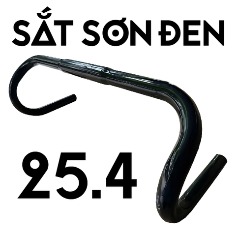 Ghi Đông Cuộc Sắt Sơn Đen 25.4