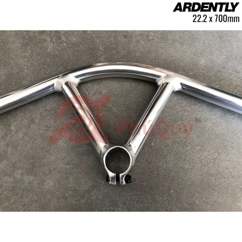 Ghi Đông Touring ARDENTLY Bạc 22.2 700mm