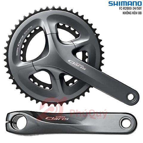 Dĩa SHIMANO Claris R2000 34/50T-170mm
