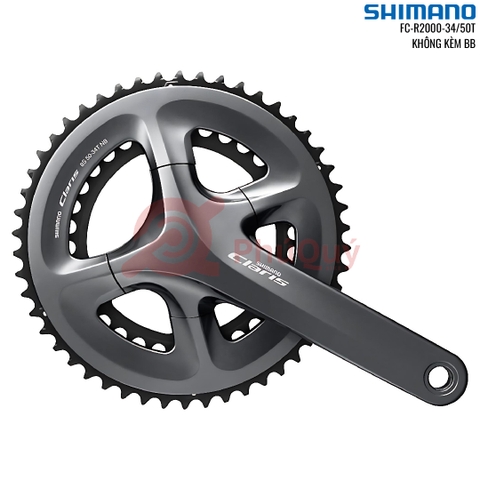 Dĩa SHIMANO Claris R2000 34/50T-170mm