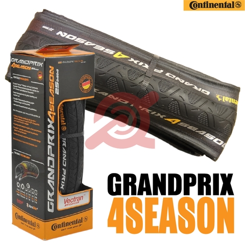Vỏ 700x23c 700x25c Continental Grand Prix 4-Season Handmade in Germany (vỏ 4 mùa)