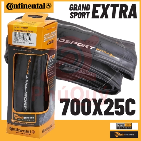 Vỏ Gấp Continental GRAND Sport Extra CÓ CHỐNG ĐINH