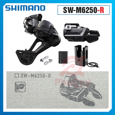 Bộ Kit SHIMANO Deore M6250 Di2 1x12