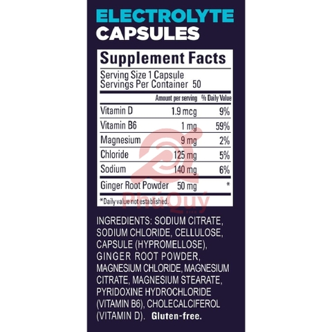 Viên Muối Điện Giải Electrolyte - Gói 4 Viên