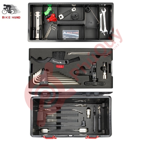 Thùng Đồ Nghề Bike Hand YC-758 (34 Món Dụng Cụ)