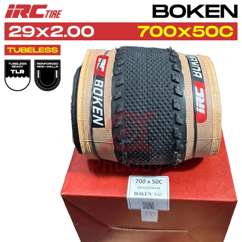 VỎ IRC 29x2.0 (700x50C) BOKEN Kevlar