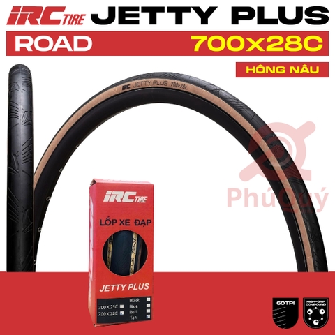 VỎ IRC 700x28c JETTY PLUS Kevlar Bead