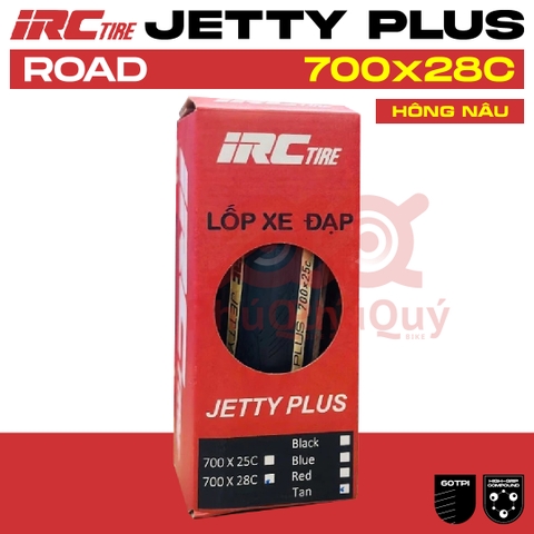 VỎ IRC 700x28c JETTY PLUS Kevlar Bead