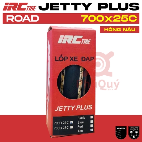 VỎ IRC 700x25c JETTY PLUS Kevlar Bead