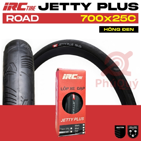 VỎ IRC 700x25c JETTY PLUS Kevlar Bead