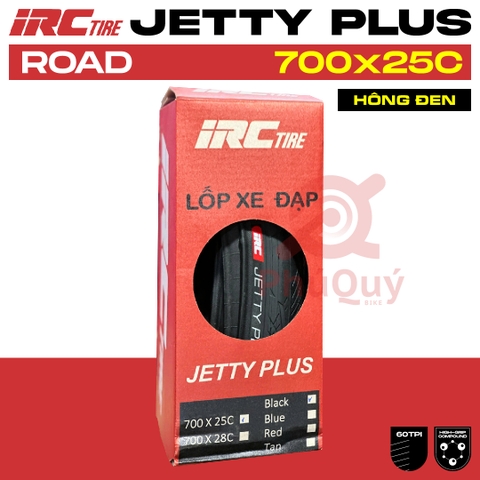 VỎ IRC 700x25c JETTY PLUS Kevlar Bead