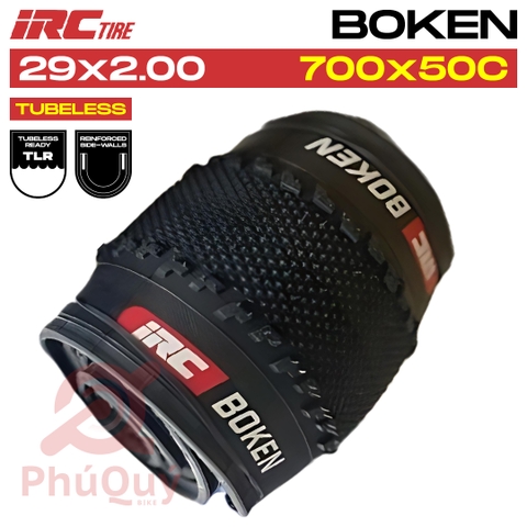 VỎ IRC 29x2.0 (700x50C) BOKEN Kevlar