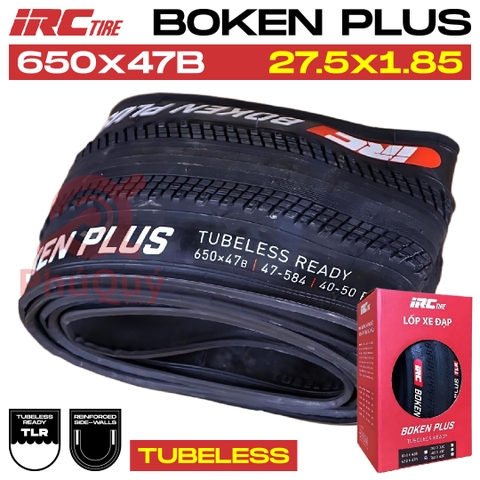 Vỏ IRC 650x47B ( 27.5x1.85 ) BOKEN PLUS Kevlar