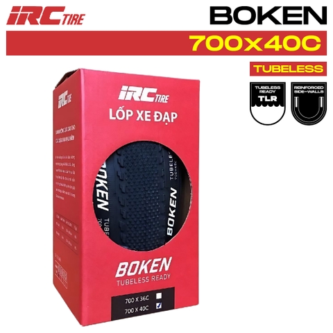 Vỏ IRC 700x40c Boken Kevlar Tubeless