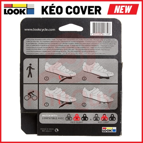 Miếng Lót Giày Bằng Nhựa Chống Trượt  LOOK Keo Cover (00006534) (VAT)