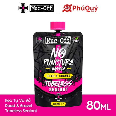 Keo tự vá lốp không ruột Muc-Off Road & Gravel (80ml) (VAT)