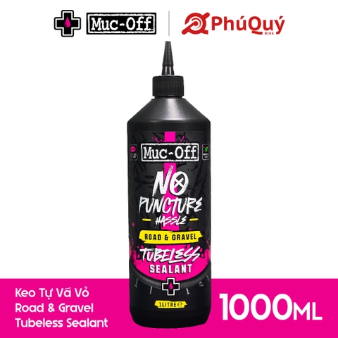 Chai keo tự vá vỏ Road không ruột Muc-Off No Puncture Hassle (1 Lít) (VAT)