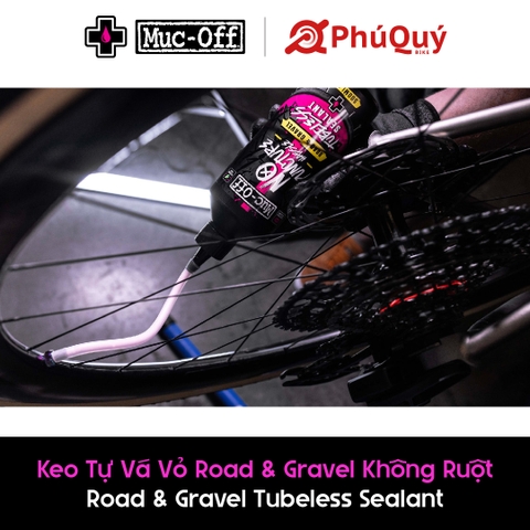 Chai keo tự vá vỏ Road không ruột Muc-Off No Puncture Hassle (1 Lít) (VAT)