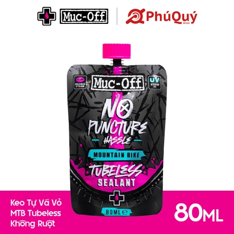 Bịch keo tự vá vỏ MTB không ruột Muc-Off MTB Tubeless Sealant (80ml) (VAT)