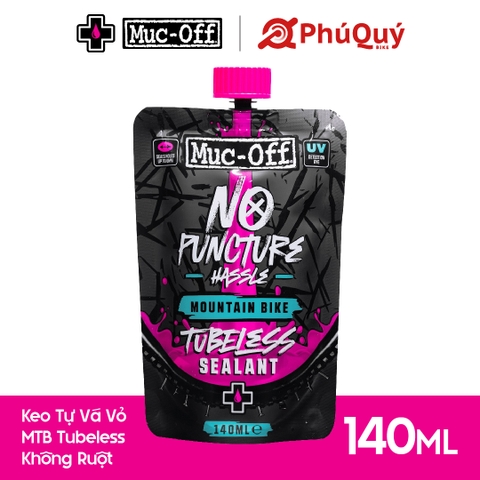 Bịch keo tự vá lốp không ruột Muc-Off MTB Tubeless Sealant (140ml) (VAT)