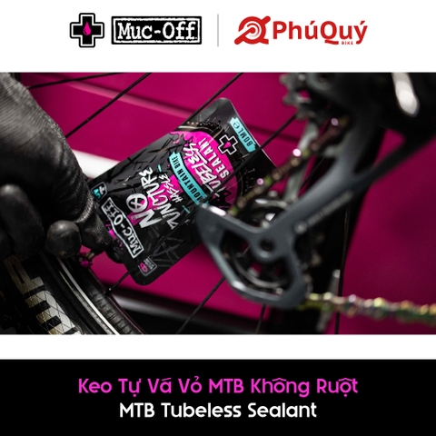 Bịch keo tự vá vỏ MTB không ruột Muc-Off MTB Tubeless Sealant (80ml) (VAT)