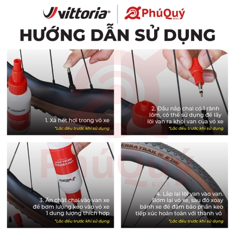 Keo tự vá Vittoria 500ml dành cho vỏ Tubeless / Tubular (VAT)