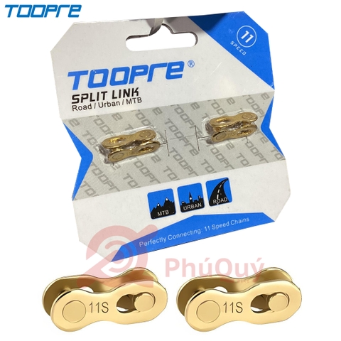 KHÓA SÊN 11S VÀNG TOOPRE VỈ 1 Bộ