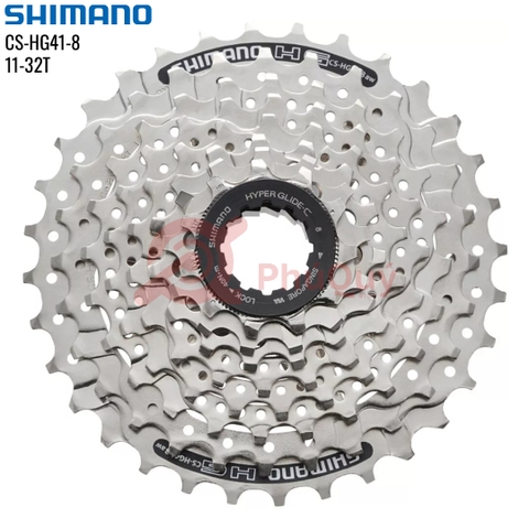 LÍP 8 SHIMANO HG41-11/32T CHÍNH HÃNG