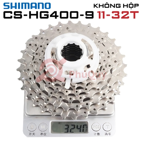 LÍP 9 SHIMANO HG400-9S 11-32T KHÔNG HỘP CHÍNH HÃNG JP