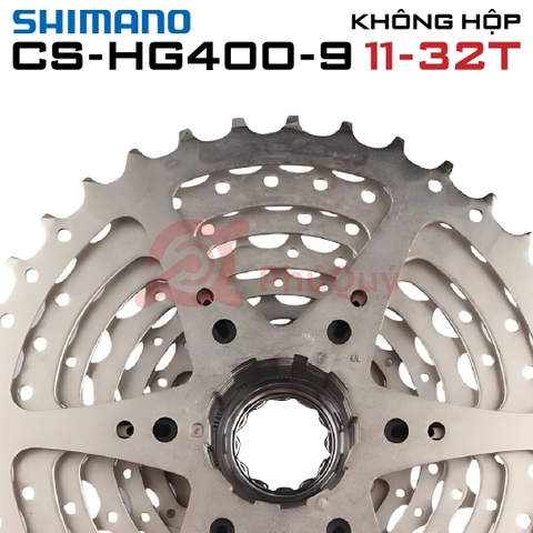 LÍP 9 SHIMANO HG400-9S 11-32T KHÔNG HỘP CHÍNH HÃNG JP