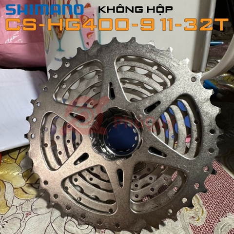 LÍP 9 SHIMANO HG400-9S 11-32T KHÔNG HỘP CHÍNH HÃNG JP